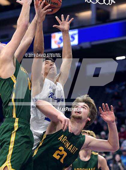 Thumbnail 2 in Argonaut vs. Brookside Christian (CIF SJS D5 Final) photogallery.