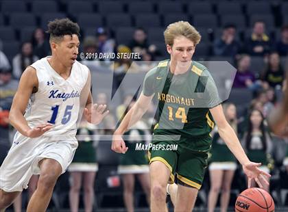 Thumbnail 1 in Argonaut vs. Brookside Christian (CIF SJS D5 Final) photogallery.
