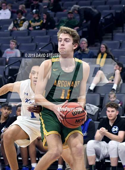 Thumbnail 1 in Argonaut vs. Brookside Christian (CIF SJS D5 Final) photogallery.