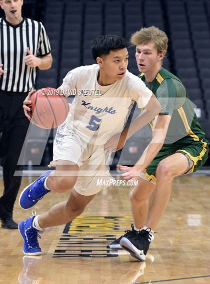 Thumbnail 3 in Argonaut vs. Brookside Christian (CIF SJS D5 Final) photogallery.