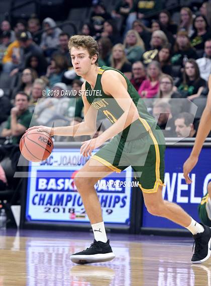 Thumbnail 1 in Argonaut vs. Brookside Christian (CIF SJS D5 Final) photogallery.