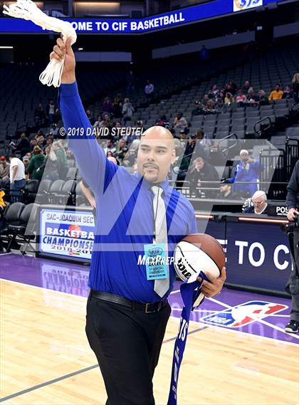Thumbnail 2 in Argonaut vs. Brookside Christian (CIF SJS D5 Final) photogallery.