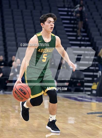 Thumbnail 1 in Argonaut vs. Brookside Christian (CIF SJS D5 Final) photogallery.