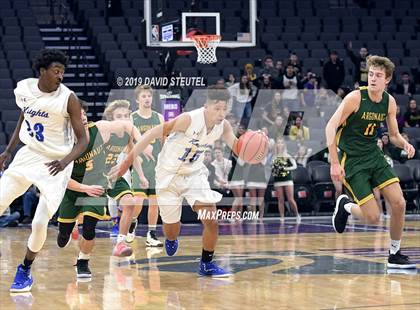 Thumbnail 3 in Argonaut vs. Brookside Christian (CIF SJS D5 Final) photogallery.