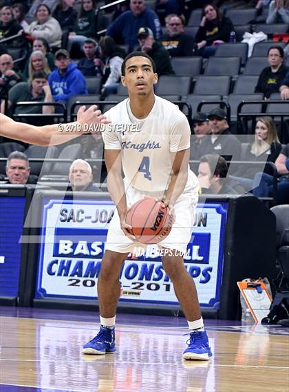 Thumbnail 1 in Argonaut vs. Brookside Christian (CIF SJS D5 Final) photogallery.