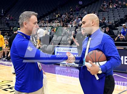 Thumbnail 2 in Argonaut vs. Brookside Christian (CIF SJS D5 Final) photogallery.