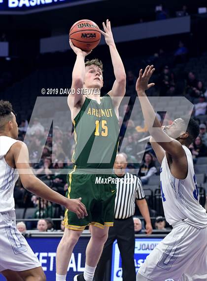 Thumbnail 2 in Argonaut vs. Brookside Christian (CIF SJS D5 Final) photogallery.
