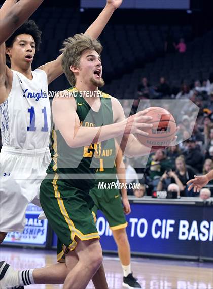 Thumbnail 1 in Argonaut vs. Brookside Christian (CIF SJS D5 Final) photogallery.