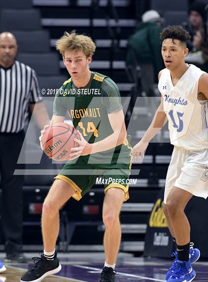 Thumbnail 1 in Argonaut vs. Brookside Christian (CIF SJS D5 Final) photogallery.