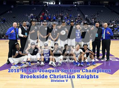 Thumbnail 3 in Argonaut vs. Brookside Christian (CIF SJS D5 Final) photogallery.