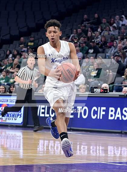 Thumbnail 1 in Argonaut vs. Brookside Christian (CIF SJS D5 Final) photogallery.