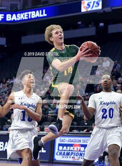 Thumbnail 1 in Argonaut vs. Brookside Christian (CIF SJS D5 Final) photogallery.