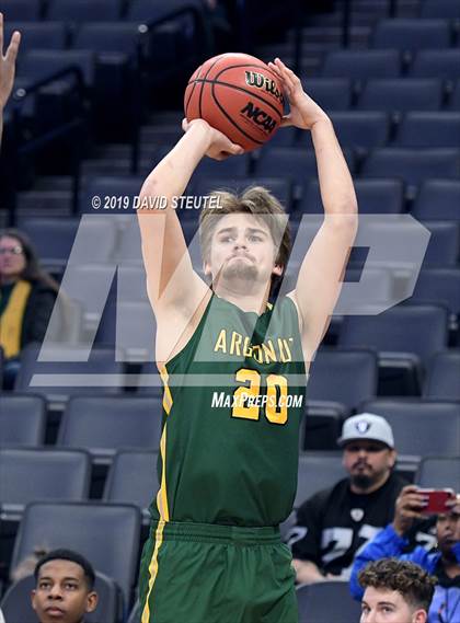 Thumbnail 2 in Argonaut vs. Brookside Christian (CIF SJS D5 Final) photogallery.