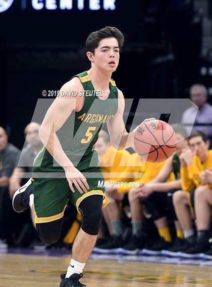 Thumbnail 2 in Argonaut vs. Brookside Christian (CIF SJS D5 Final) photogallery.