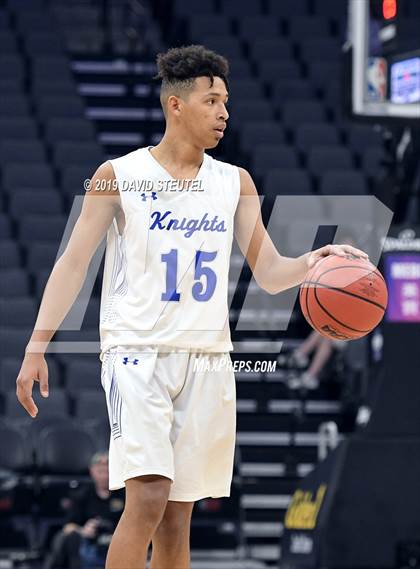 Thumbnail 2 in Argonaut vs. Brookside Christian (CIF SJS D5 Final) photogallery.