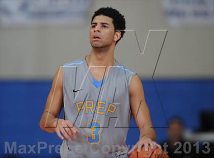 Thumbnail 1 in Huntington St. Joseph Prep vs Indianapolis Arsenal Tech (Marshall County Hoopfest) photogallery.