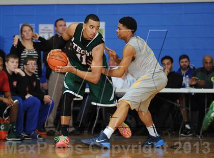 Thumbnail 3 in Huntington St. Joseph Prep vs Indianapolis Arsenal Tech (Marshall County Hoopfest) photogallery.