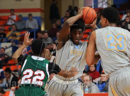 Thumbnail 1 in Huntington St. Joseph Prep vs Indianapolis Arsenal Tech (Marshall County Hoopfest) photogallery.