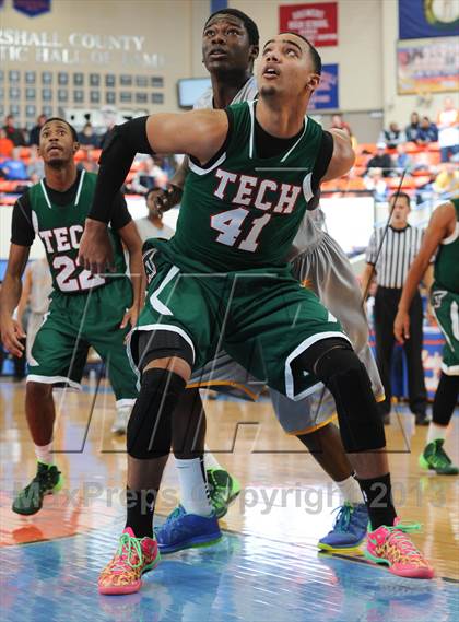 Thumbnail 1 in Huntington St. Joseph Prep vs Indianapolis Arsenal Tech (Marshall County Hoopfest) photogallery.