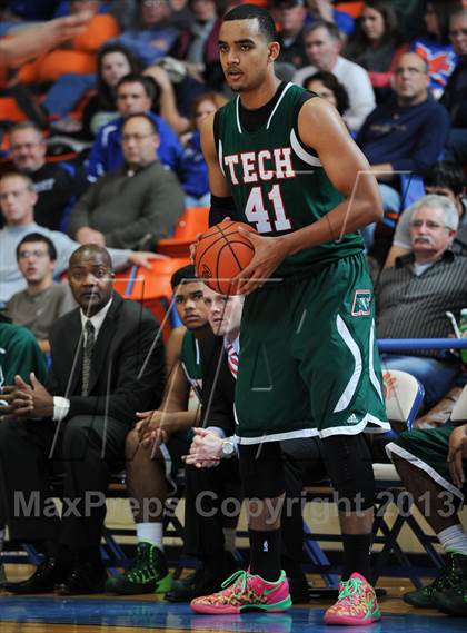 Thumbnail 1 in Huntington St. Joseph Prep vs Indianapolis Arsenal Tech (Marshall County Hoopfest) photogallery.