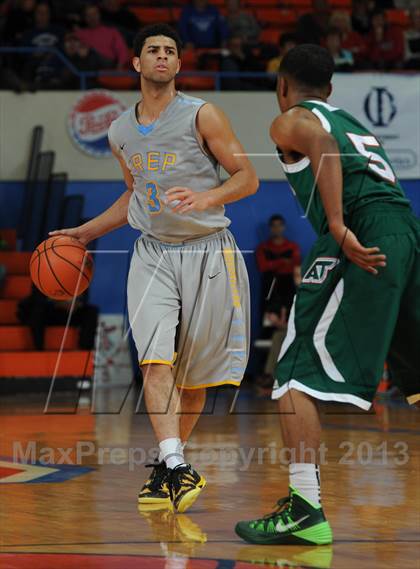 Thumbnail 2 in Huntington St. Joseph Prep vs Indianapolis Arsenal Tech (Marshall County Hoopfest) photogallery.