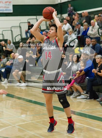Thumbnail 2 in Mountain Ridge vs. Scottsdale Christian (Horizon Holiday Hoops Tournament) photogallery.