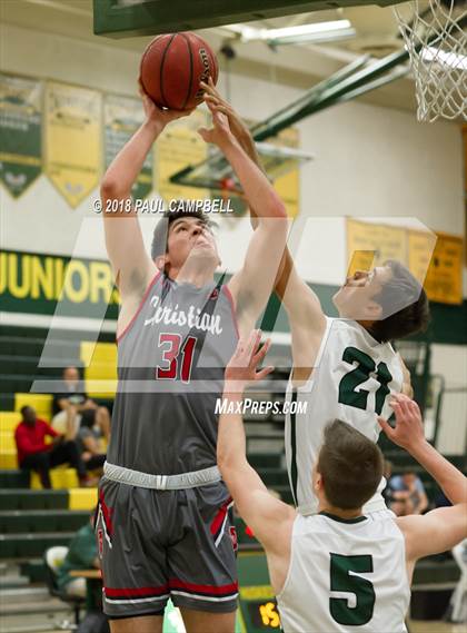 Thumbnail 1 in Mountain Ridge vs. Scottsdale Christian (Horizon Holiday Hoops Tournament) photogallery.