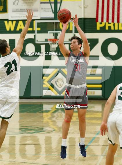 Thumbnail 2 in Mountain Ridge vs. Scottsdale Christian (Horizon Holiday Hoops Tournament) photogallery.