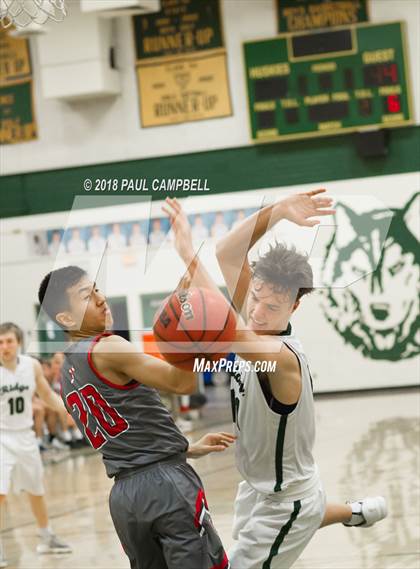 Thumbnail 3 in Mountain Ridge vs. Scottsdale Christian (Horizon Holiday Hoops Tournament) photogallery.