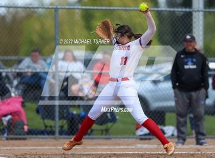 Thumbnail 3 in Owyhee vs Timberline (IHSAA 5A State Tournament) photogallery.
