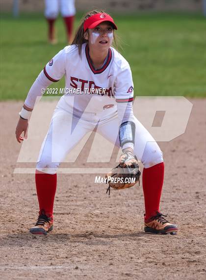 Thumbnail 3 in Owyhee vs Timberline (IHSAA 5A State Tournament) photogallery.