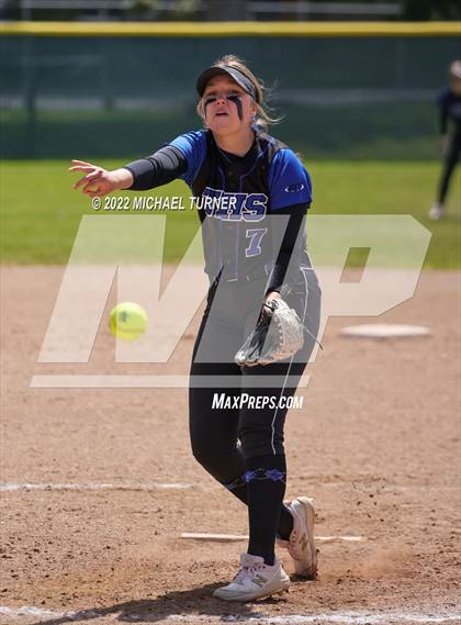 Thumbnail 3 in Owyhee vs Timberline (IHSAA 5A State Tournament) photogallery.