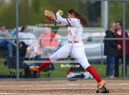 Thumbnail 1 in Owyhee vs Timberline (IHSAA 5A State Tournament) photogallery.