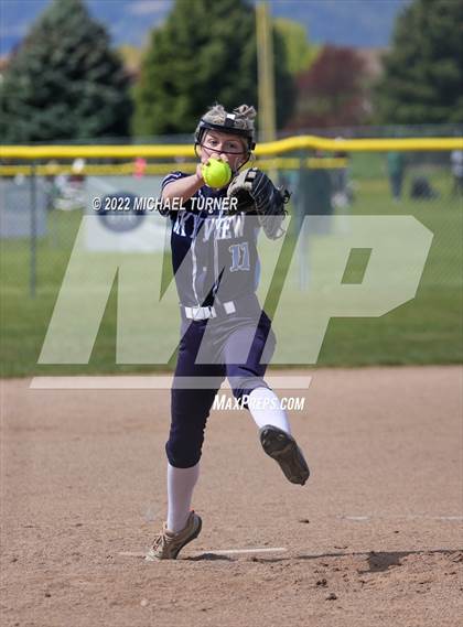 Thumbnail 3 in Owyhee vs Timberline (IHSAA 5A State Tournament) photogallery.