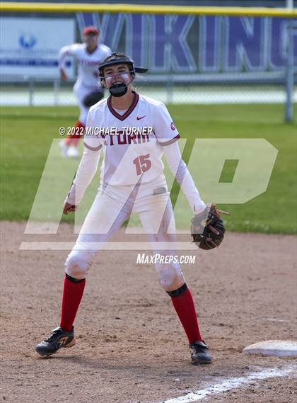 Thumbnail 1 in Owyhee vs Timberline (IHSAA 5A State Tournament) photogallery.