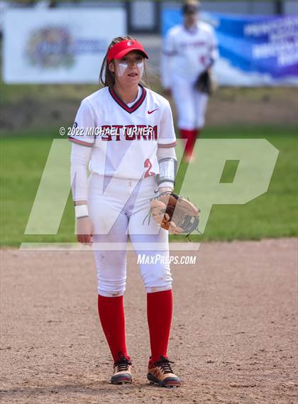 Thumbnail 2 in Owyhee vs Timberline (IHSAA 5A State Tournament) photogallery.