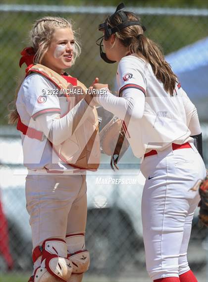 Thumbnail 3 in Owyhee vs Timberline (IHSAA 5A State Tournament) photogallery.