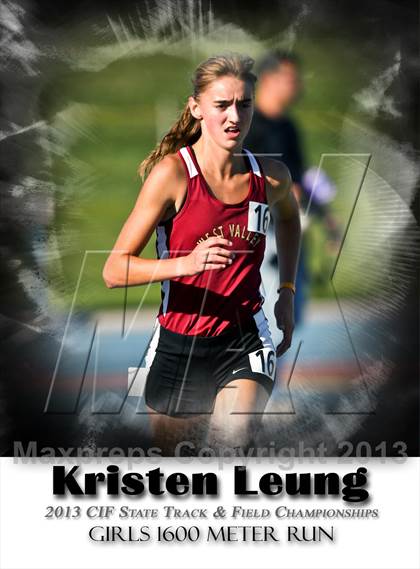 Thumbnail 3 in CIF State Track & Field Championships (Girls 1600m) photogallery.