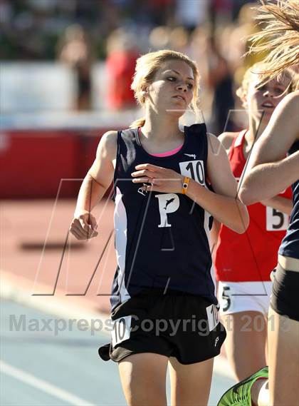 Thumbnail 3 in CIF State Track & Field Championships (Girls 1600m) photogallery.