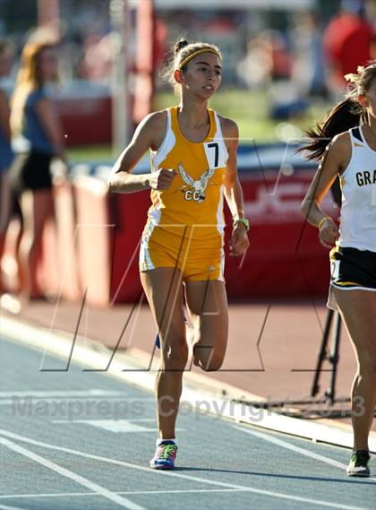 Thumbnail 3 in CIF State Track & Field Championships (Girls 1600m) photogallery.