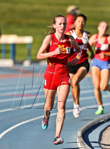 Thumbnail 2 in CIF State Track & Field Championships (Girls 1600m) photogallery.
