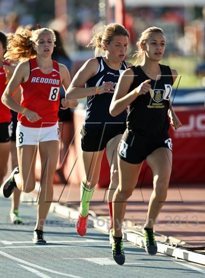 Thumbnail 3 in CIF State Track & Field Championships (Girls 1600m) photogallery.