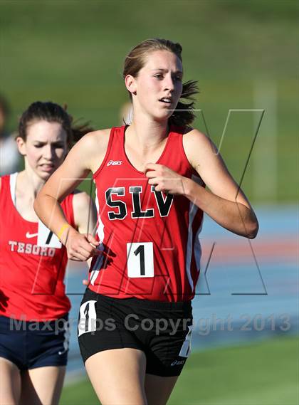 Thumbnail 2 in CIF State Track & Field Championships (Girls 1600m) photogallery.
