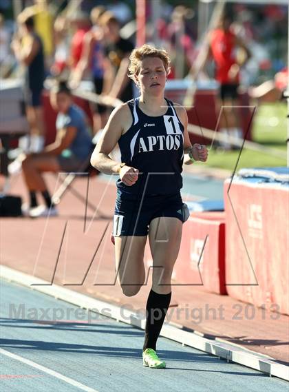 Thumbnail 3 in CIF State Track & Field Championships (Girls 1600m) photogallery.