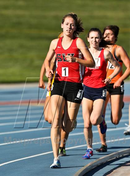 Thumbnail 2 in CIF State Track & Field Championships (Girls 1600m) photogallery.