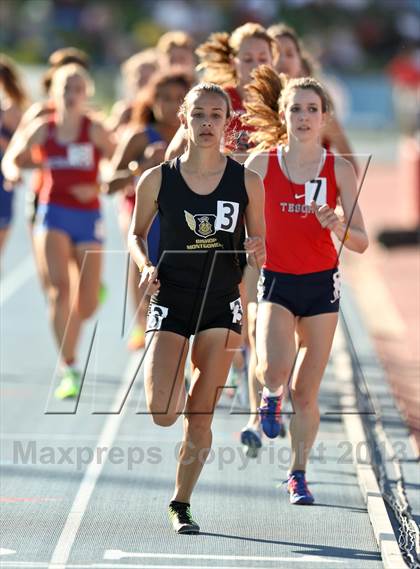 Thumbnail 3 in CIF State Track & Field Championships (Girls 1600m) photogallery.