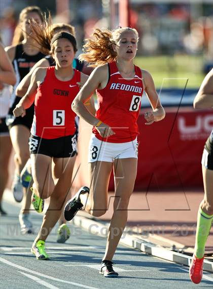 Thumbnail 3 in CIF State Track & Field Championships (Girls 1600m) photogallery.