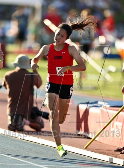 Thumbnail 3 in CIF State Track & Field Championships (Girls 1600m) photogallery.