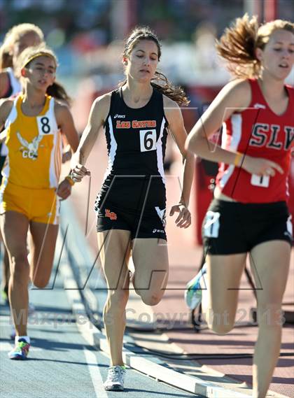 Thumbnail 3 in CIF State Track & Field Championships (Girls 1600m) photogallery.