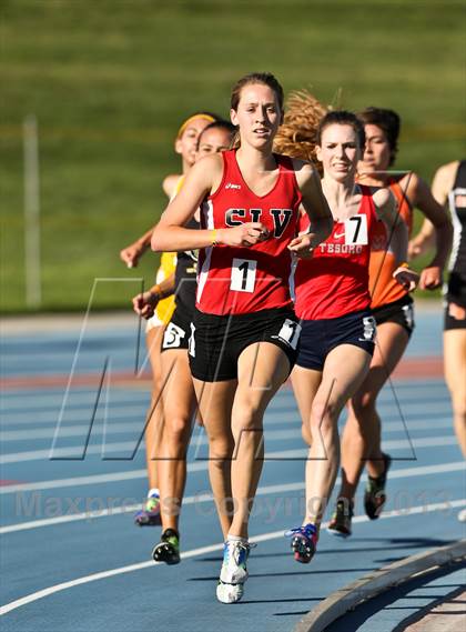 Thumbnail 3 in CIF State Track & Field Championships (Girls 1600m) photogallery.